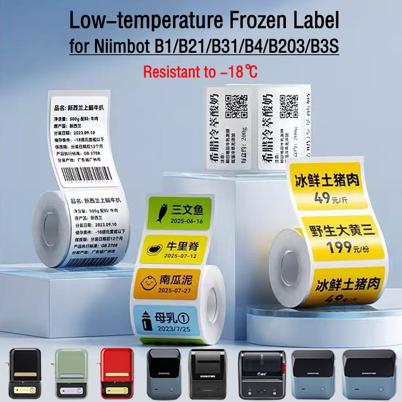 NIIMBOT B1/B2/B21/B31/B4/B203/ - đánh giá và giá Food Storage Labels