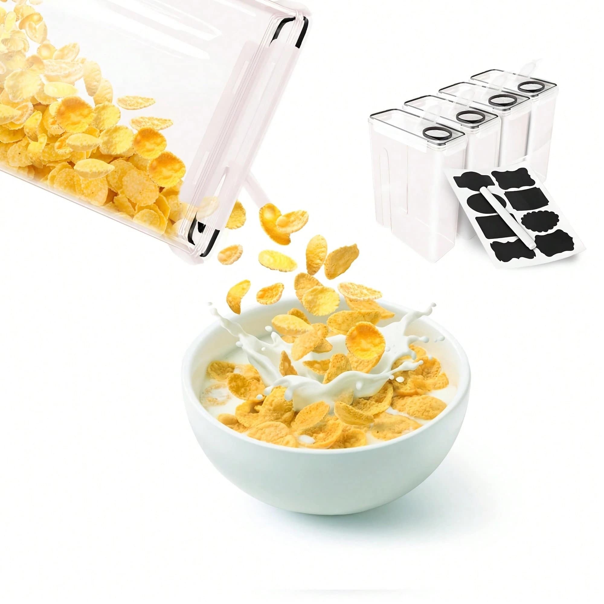 Airtight Food Storage Containe - đánh giá và giá Food Storage Labels