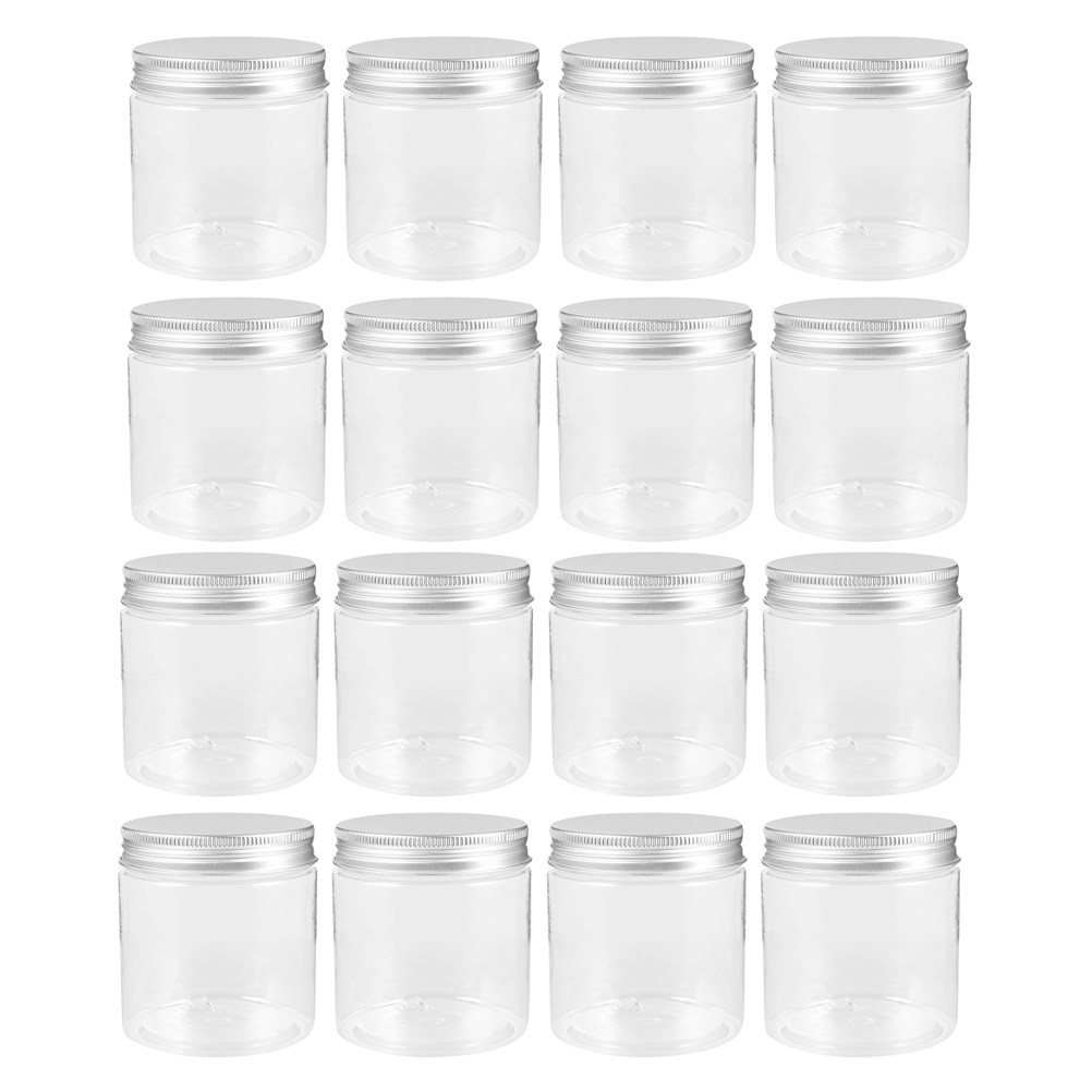 20Pcs Transparent Pet Jars wit - đánh giá và giá Food Storage Aluminum
