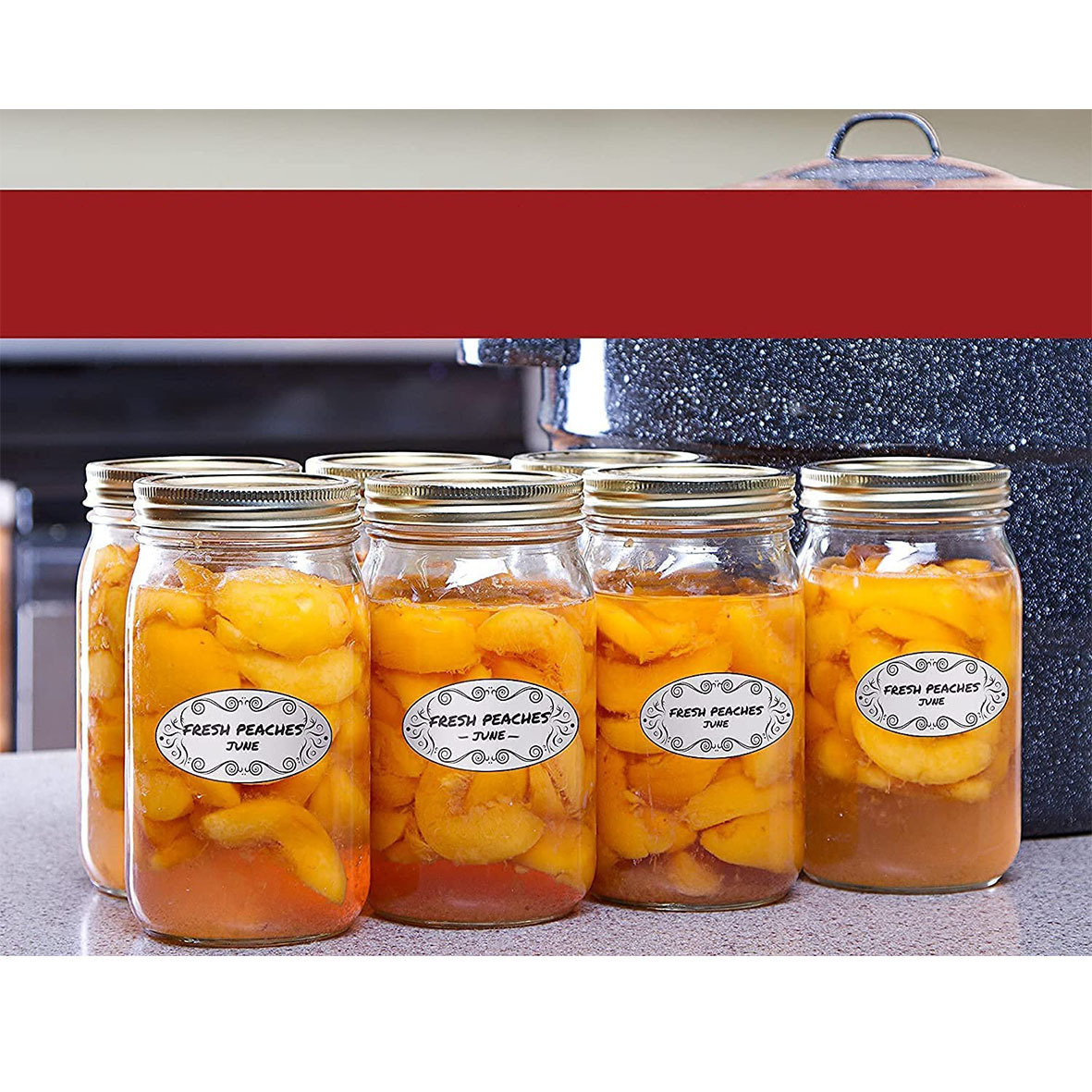 150Pcs Oval Canning Labels for - đánh giá và giá Food Storage Jar Labels