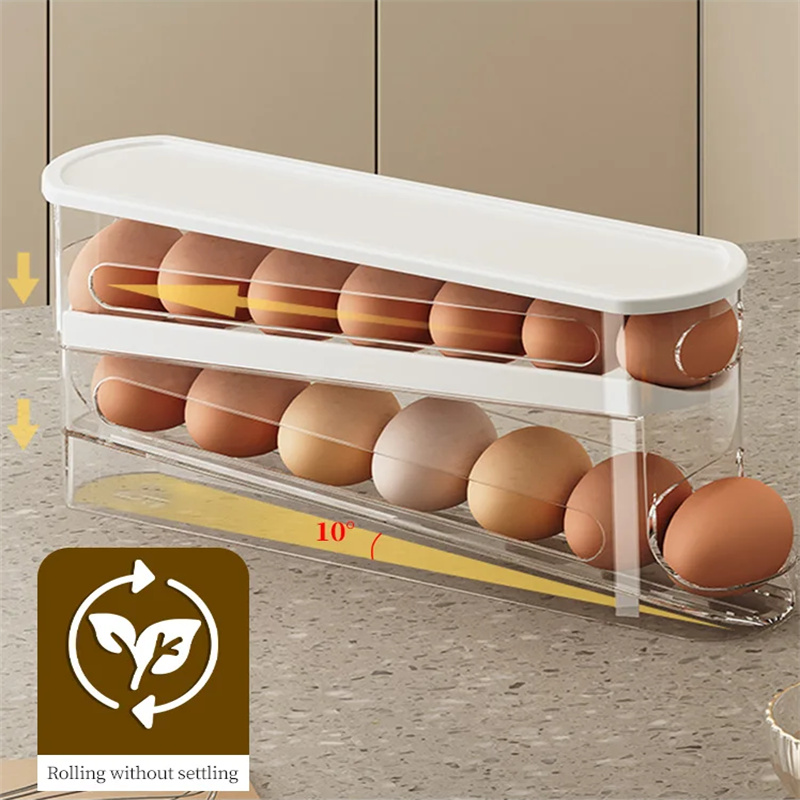 Slide Type Egg Carton Double A - đánh giá và giá Egg Storage Holder