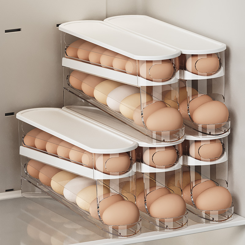 Slide Type Egg Carton Double A - đánh giá và giá Egg Storage Holder