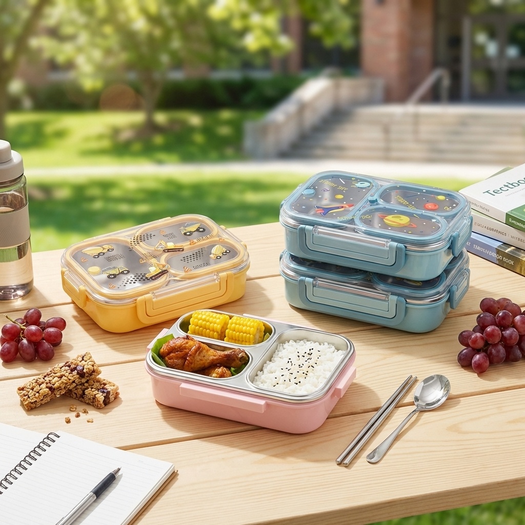 900ML Cute 304 Stainless Steel - đánh giá và giá Food Storage Safe
