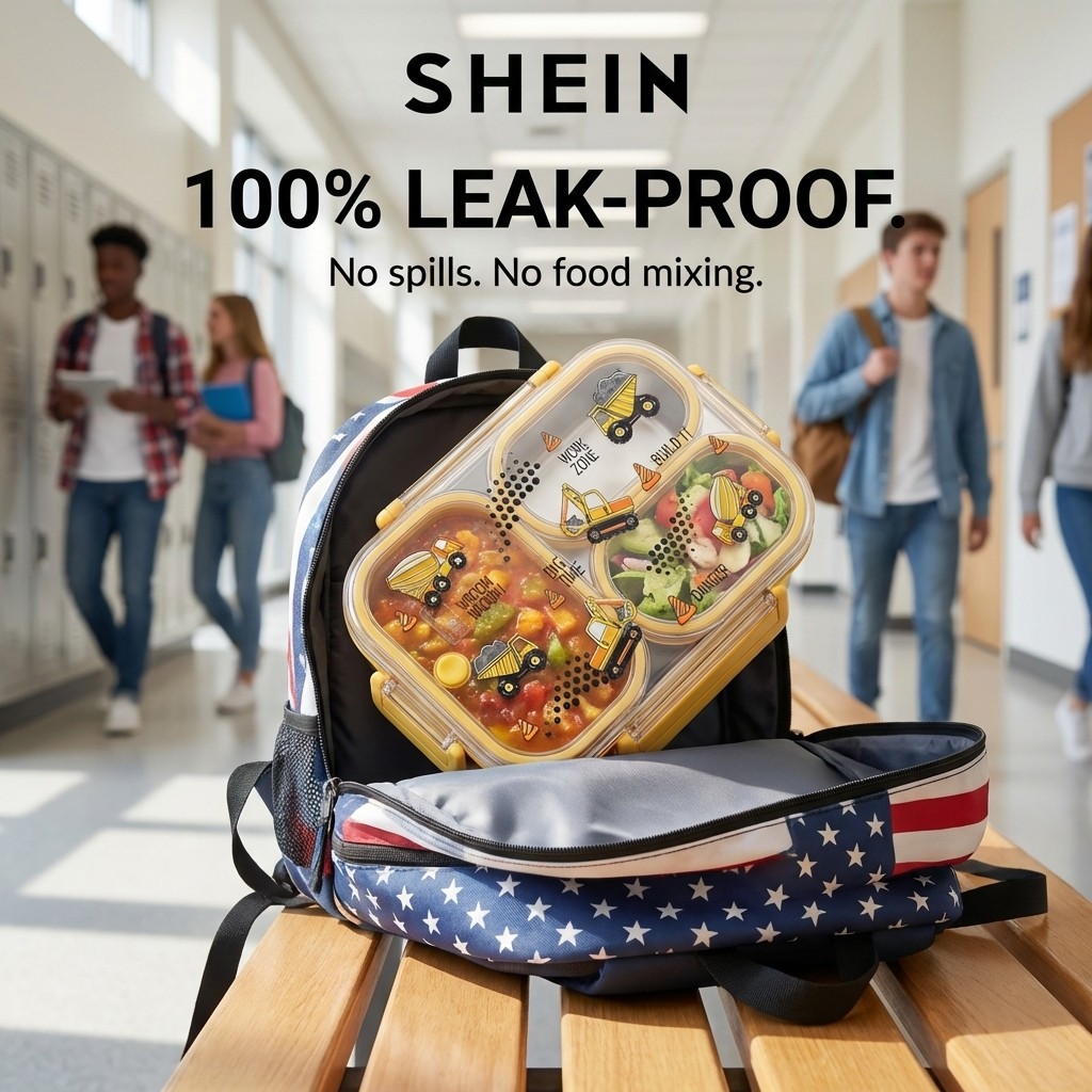 900ML Cute 304 Stainless Steel - đánh giá và giá Food Storage Safe