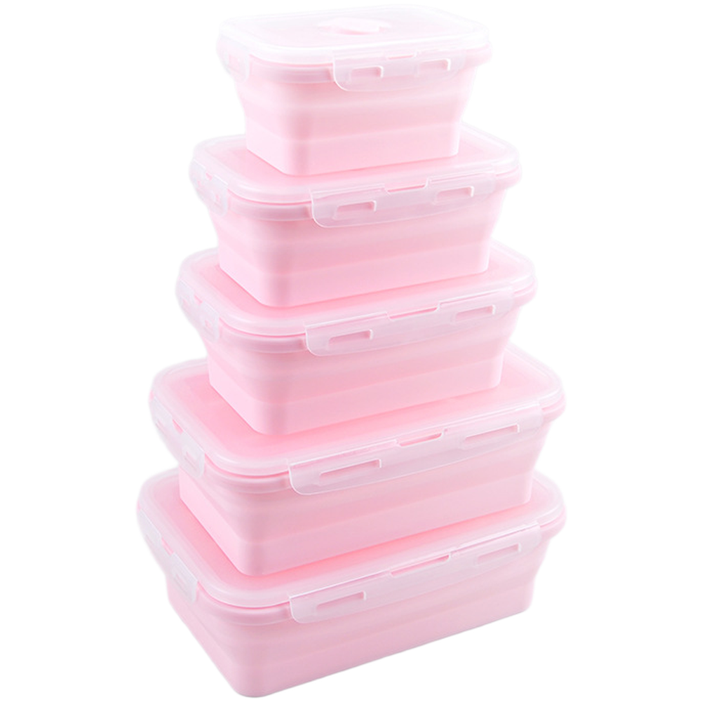 Foldable Silicone Lunch Box Se - đánh giá và giá Food Storage Safe