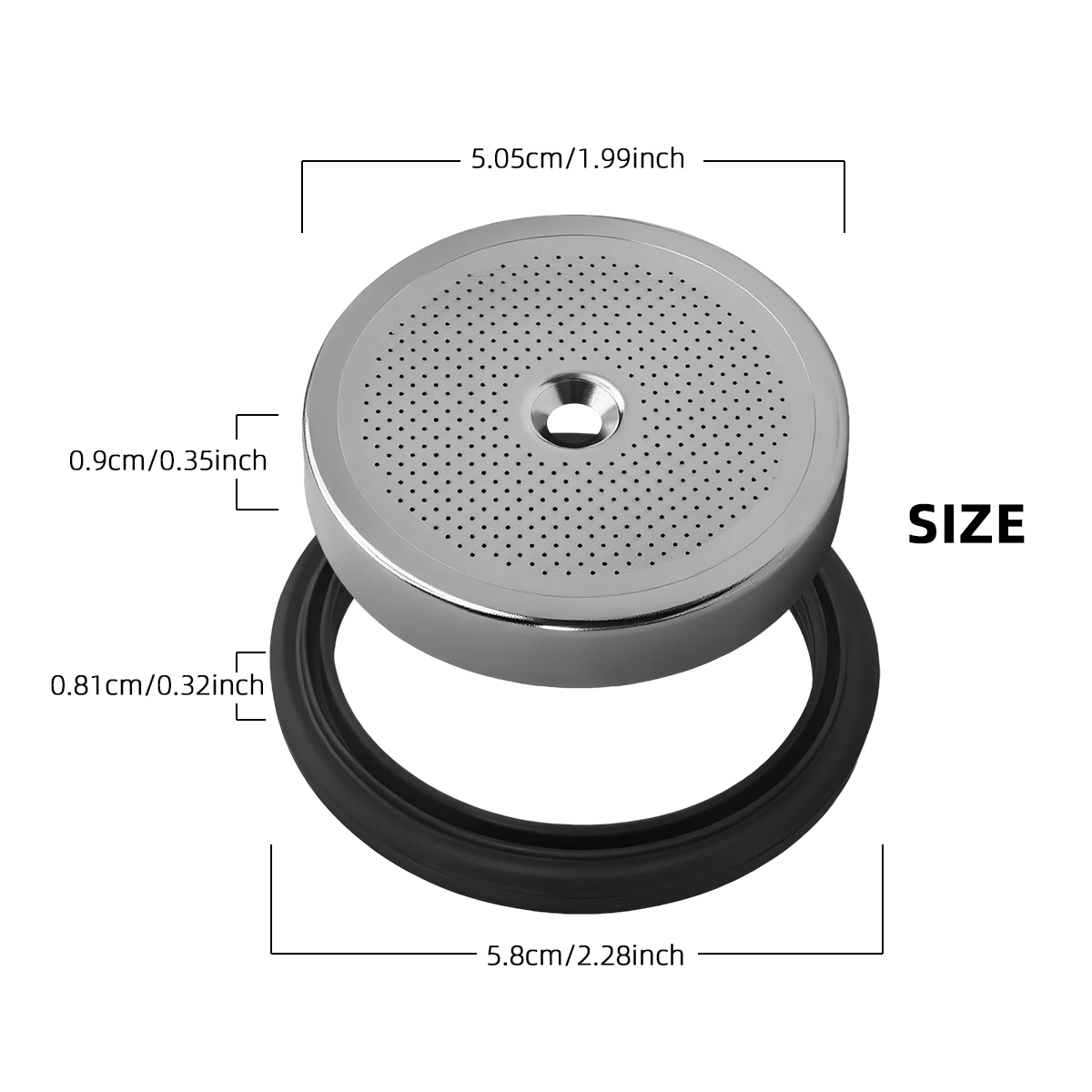 50mm Shower Screen Diffuser Re - đánh giá và giá Delonghi Espresso Magnifica