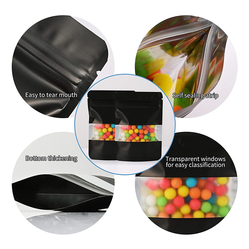 YANA50I 100Pcs Smell Proof Myl - đánh giá và giá Food Storage In Mylar Bags