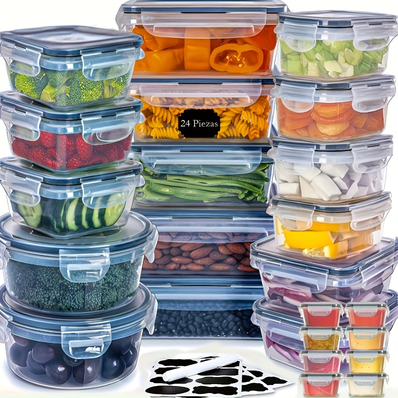 48PCS BPA-Free Food Storage Se - đánh giá và giá Food Storage Labels