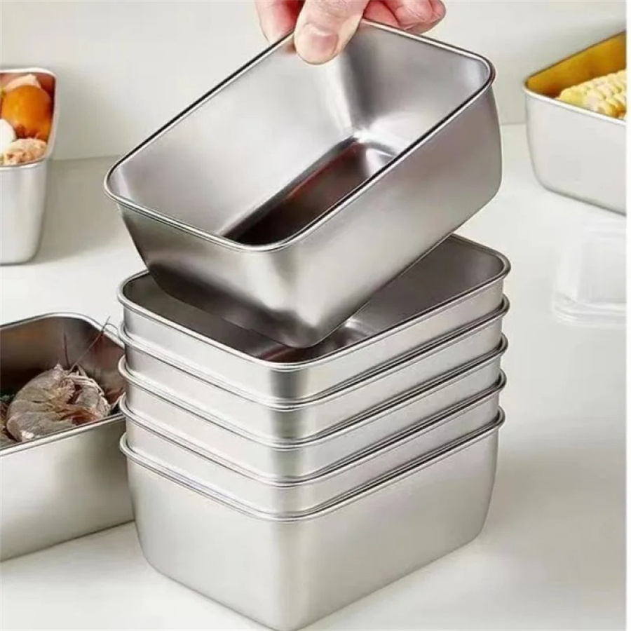 1/3/5pcs Stainless Steel Food  - đánh giá và giá Food Storage Eco Friendly