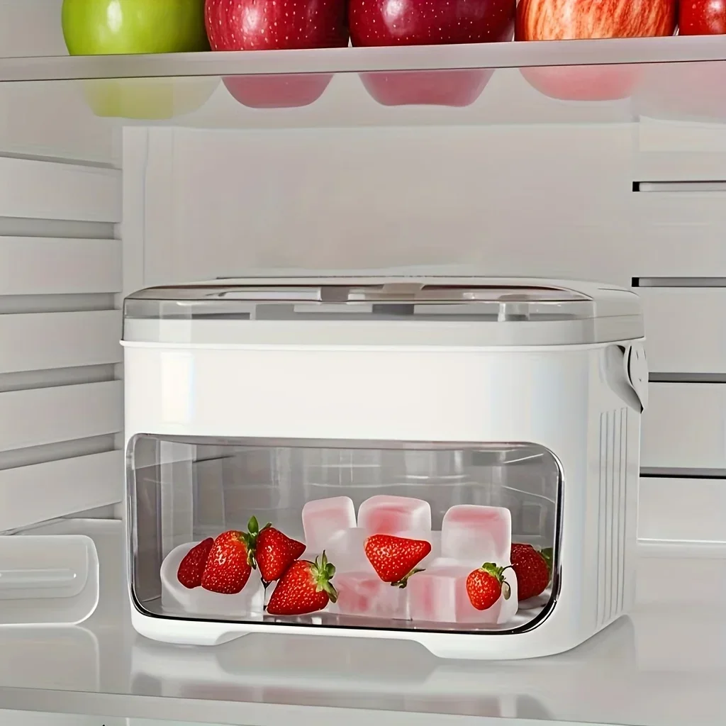 Cube Ice Maker with Easy Press - đánh giá và giá Food Storage Large