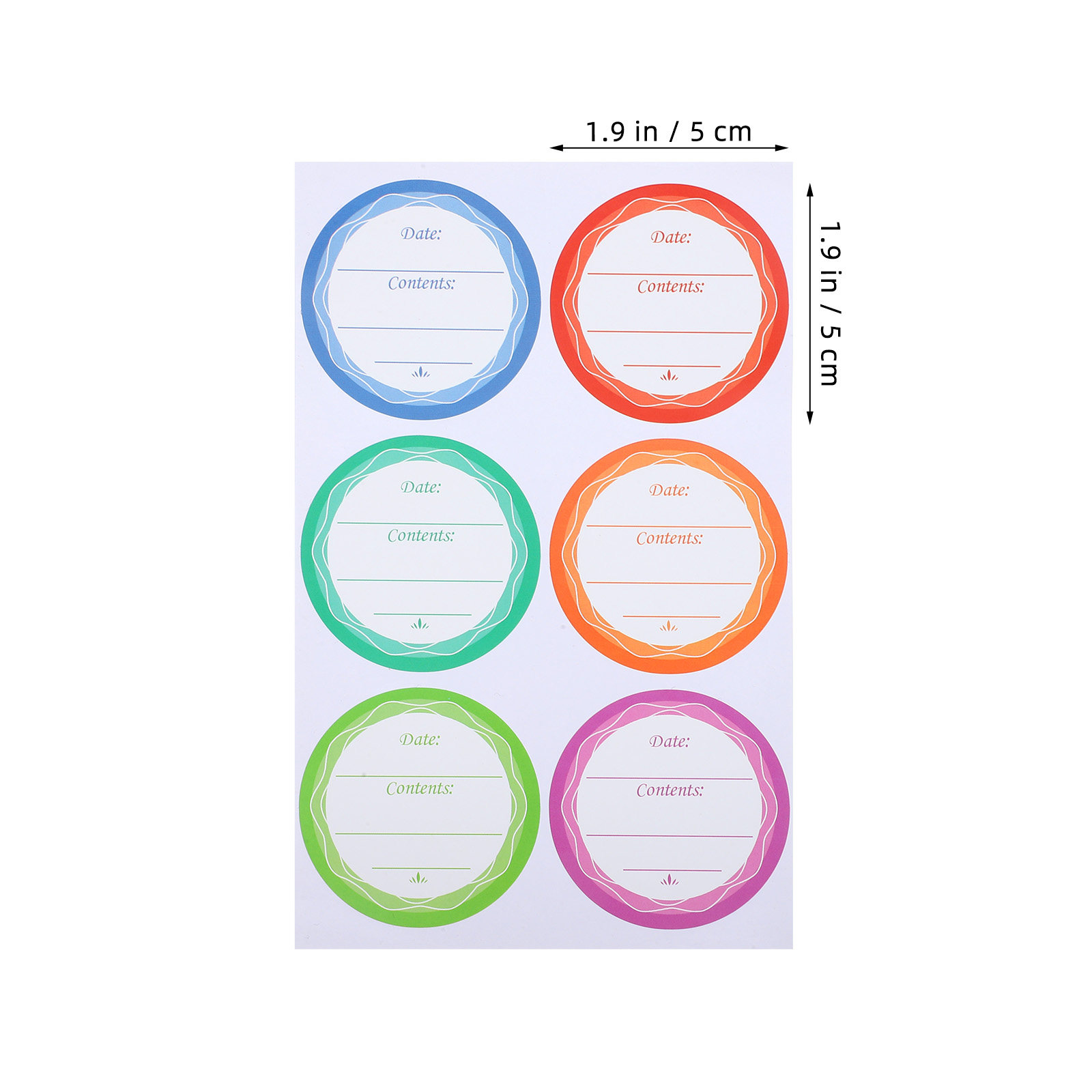 10Sheets Waterproof Label Stic - đánh giá và giá Food Storage Jar Labels