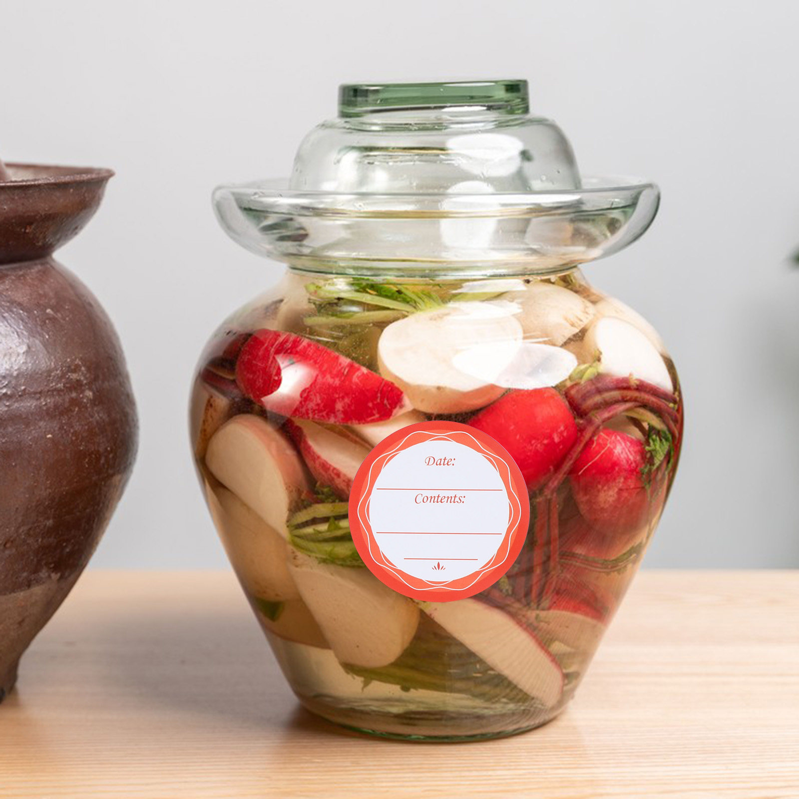 10Sheets Waterproof Label Stic - đánh giá và giá Food Storage Jar Labels