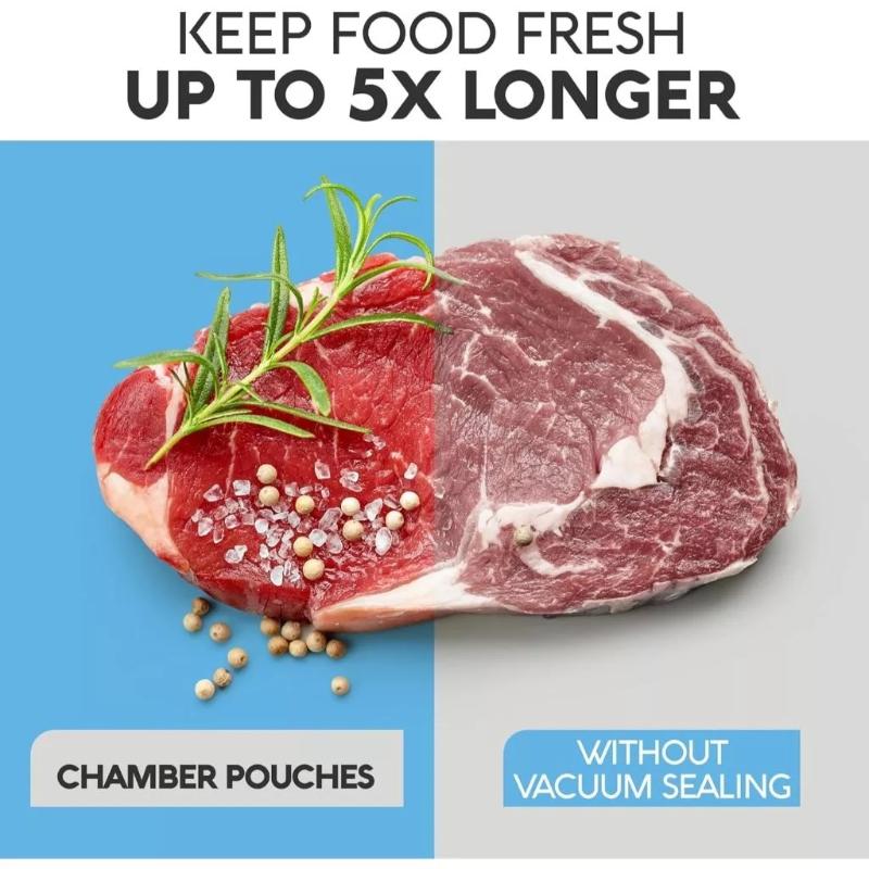 【F】100Pcs Food Preservation Va - đánh giá và giá Food Storage Vacuum Seal Bags