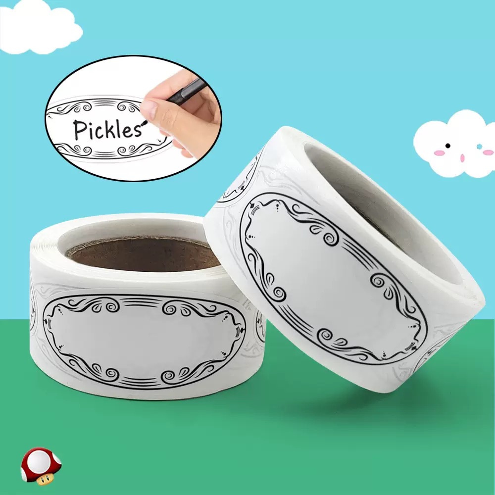 150Pcs Oval Canning Labels Bla - đánh giá và giá Food Storage Jar Labels