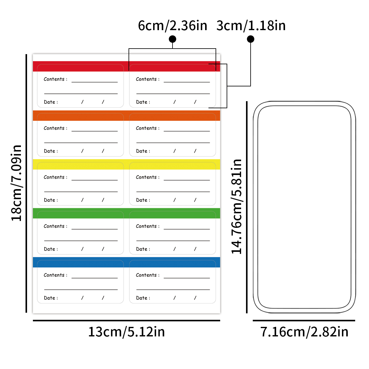 10 Sheets/Pack Freezer Labels  - đánh giá và giá Food Storage Labels