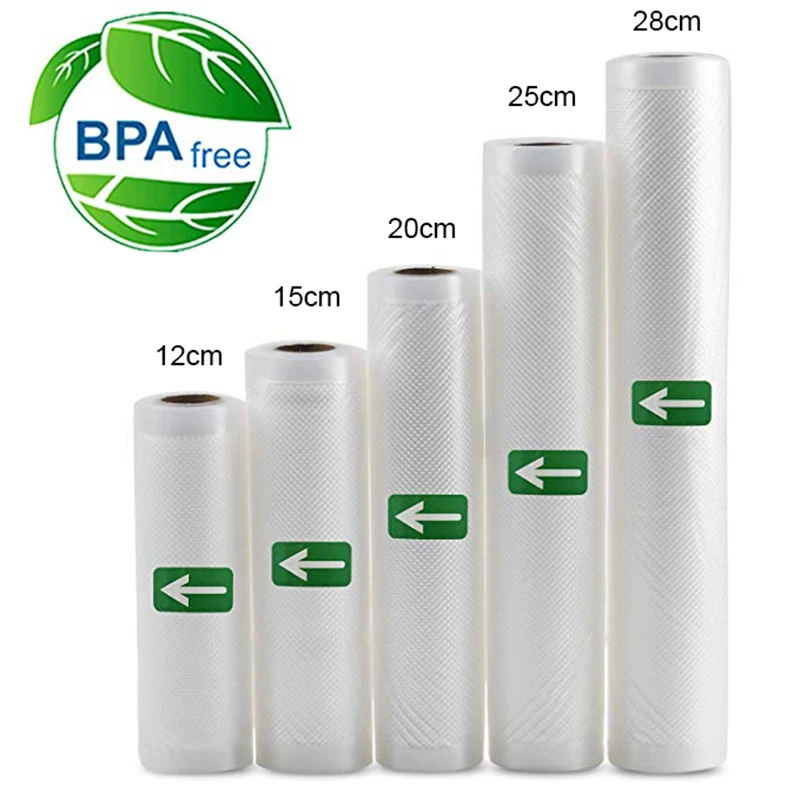 Sous Vide Roll Bags for Vacuum - đánh giá và giá Food Storage Vacuum Seal Bags