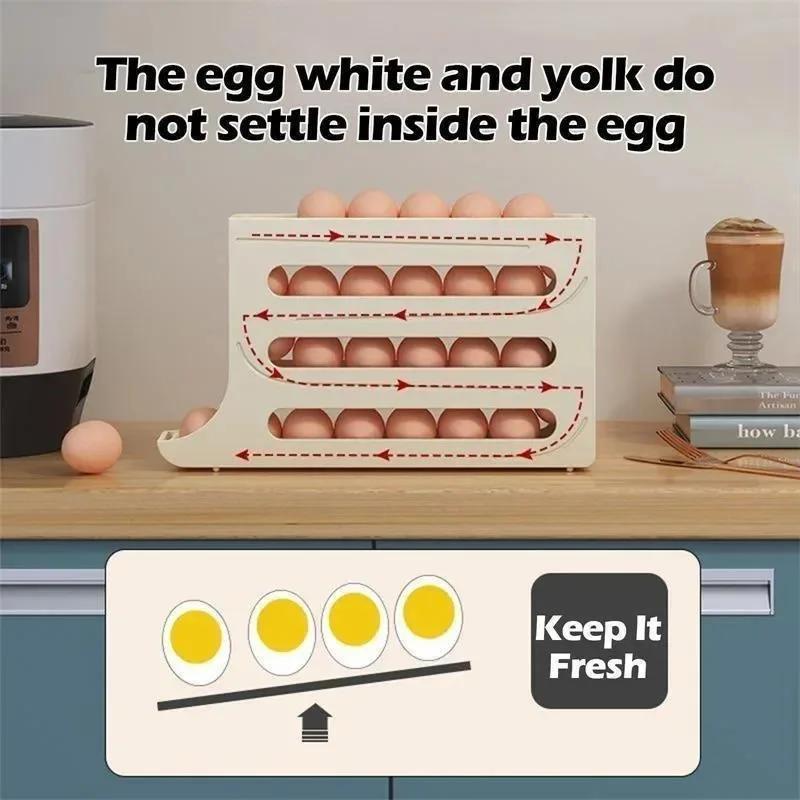 Refrigerator Eggs Storage Box  - đánh giá và giá Egg Storage Holder