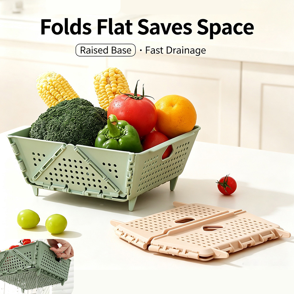 Foldable Fruit Vegetable Drain - đánh giá và giá Food Storage Safe